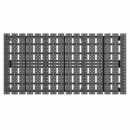 D-28 2D SLOTTED  MODULAR WELDING TABLE 2000mm x 3950mm x 750/900