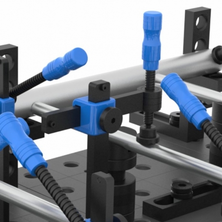 D-28 INSERT LOCK CLAMP 300L (Custom Arm)