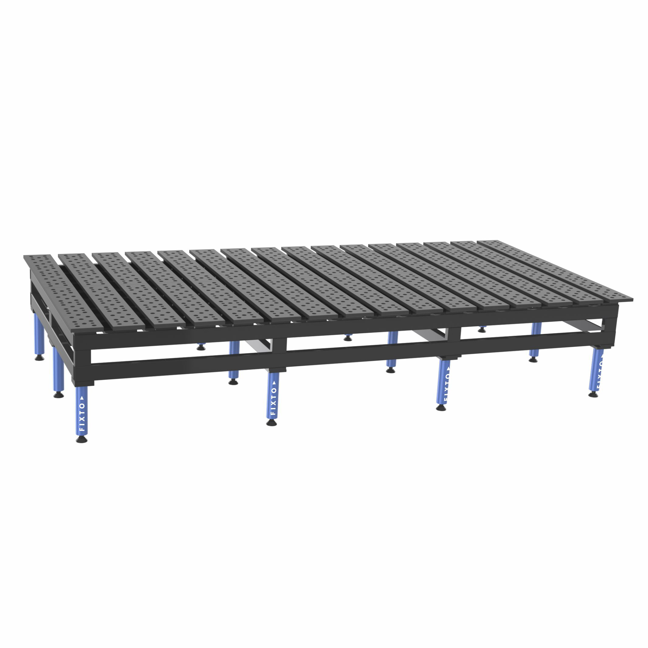 2D SLOTTED MODULAR WELDING TABLE 2000mm x 3950mm